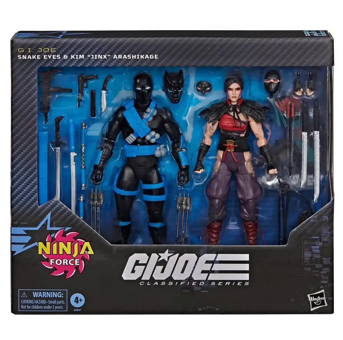 Target Exclusive Ninja Force Snake Eyes and Jinx 2 pack 1a