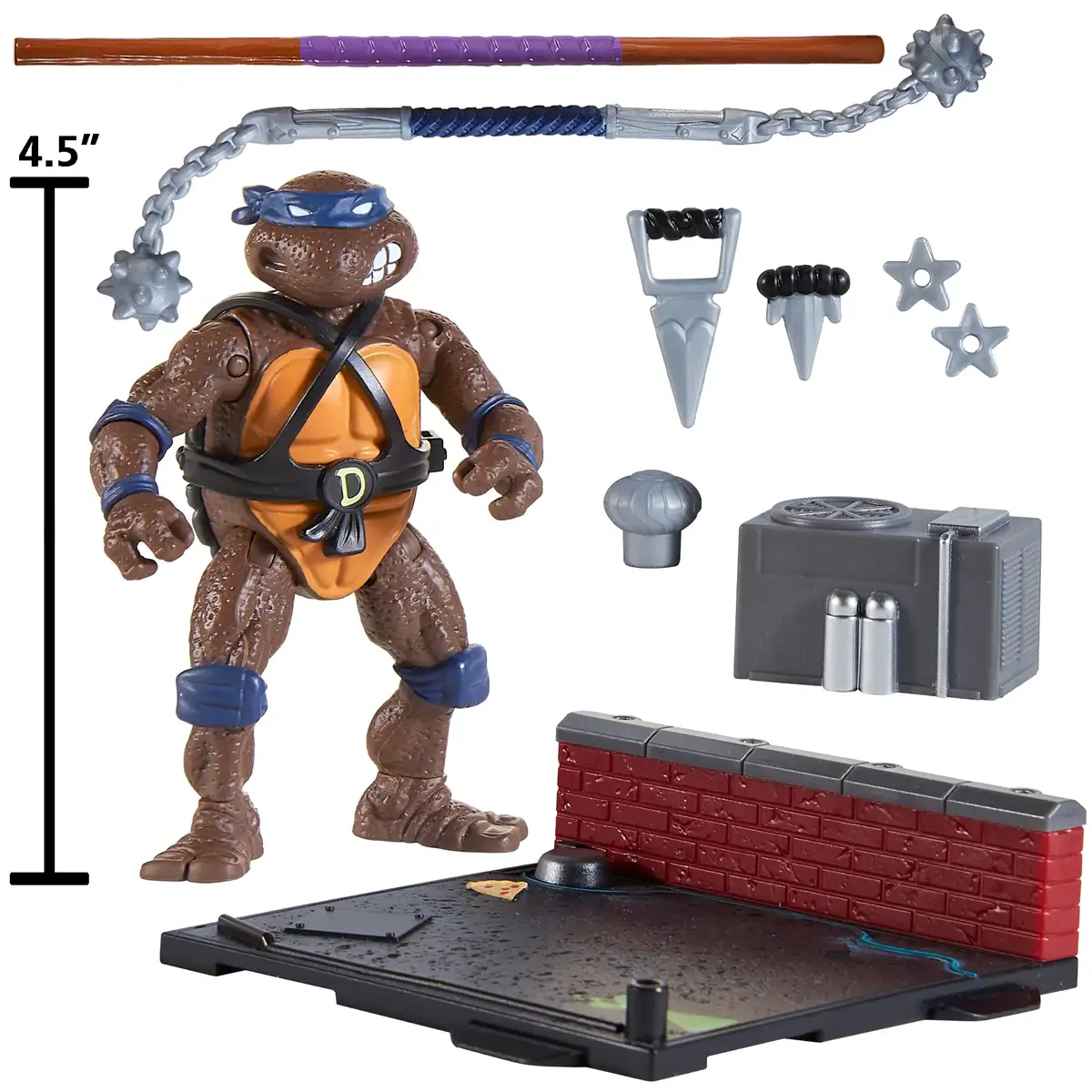 Teenage Mutant Ninja Turtles (1988) Remastered Donatello Action Figure Set 05