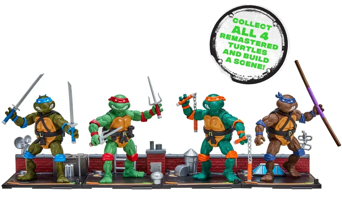 Teenage Mutant Ninja Turtles (1988) Remastered Donatello Action Figure Set 06
