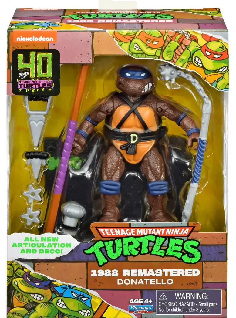 Teenage Mutant Ninja Turtles (1988) Remastered Donatello Action Figure Set 08