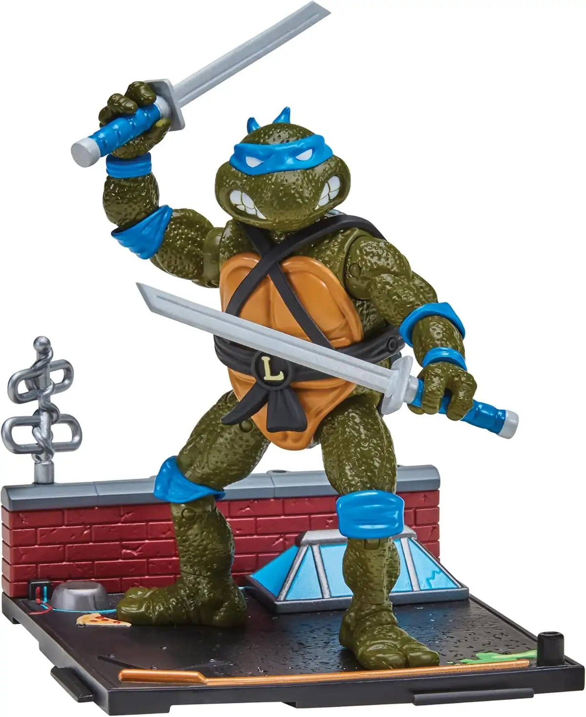 Teenage Mutant Ninja Turtles (1988) Remastered Leonardo Action Figure Set 04