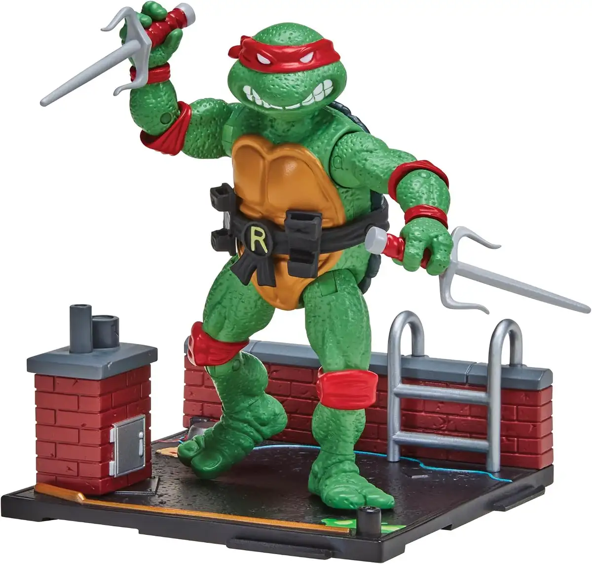 Teenage Mutant Ninja Turtles (1988) Remastered Raphael Action Figure Set 03