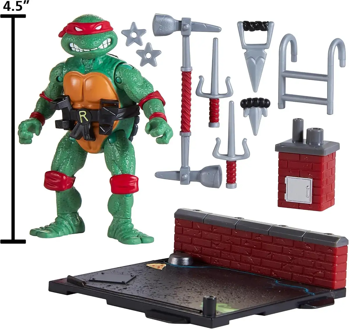 Teenage Mutant Ninja Turtles (1988) Remastered Raphael Action Figure Set 04
