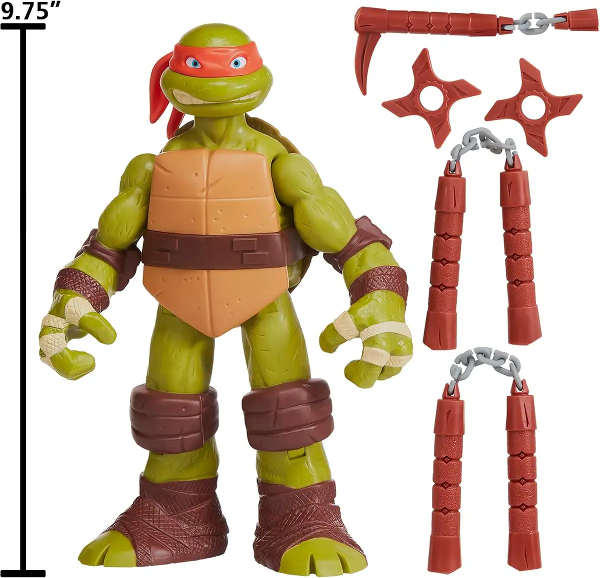 Teenage Mutant Ninja Turtles (2012) Battle Shell Michelangelo Action Figure 06