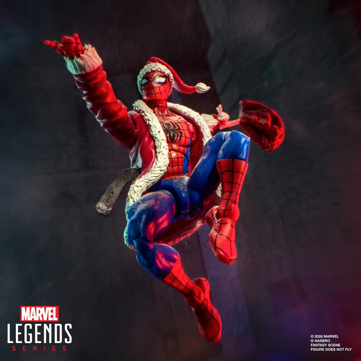 The Amazing Spider Man Marvel Legends Spider Man (Marvel Holiday Special) Action Figure 03