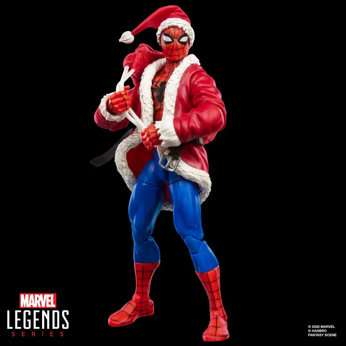 The Amazing Spider Man Marvel Legends Spider Man (Marvel Holiday Special) Action Figure 04