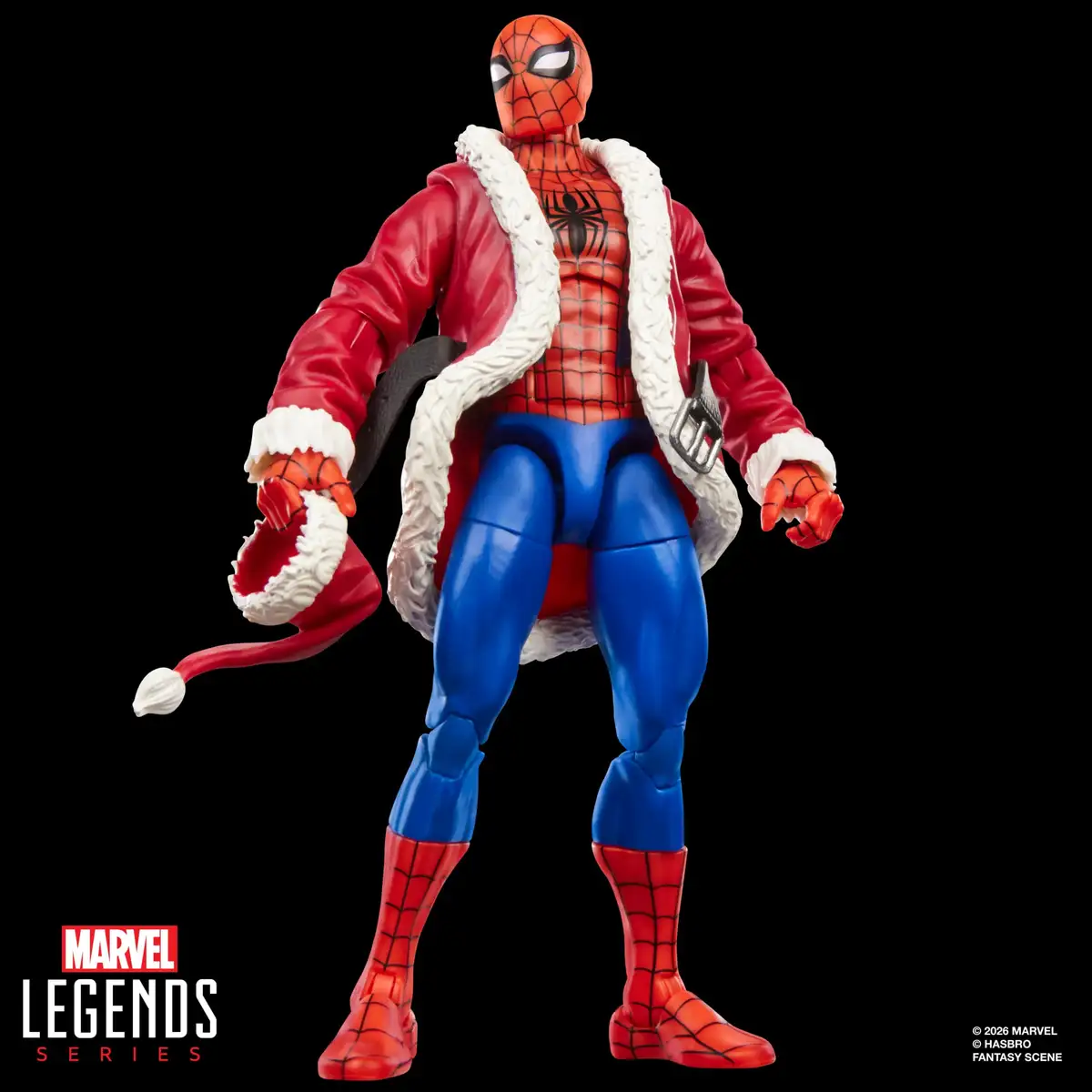 The Amazing Spider Man Marvel Legends Spider Man (Marvel Holiday Special) Action Figure 06