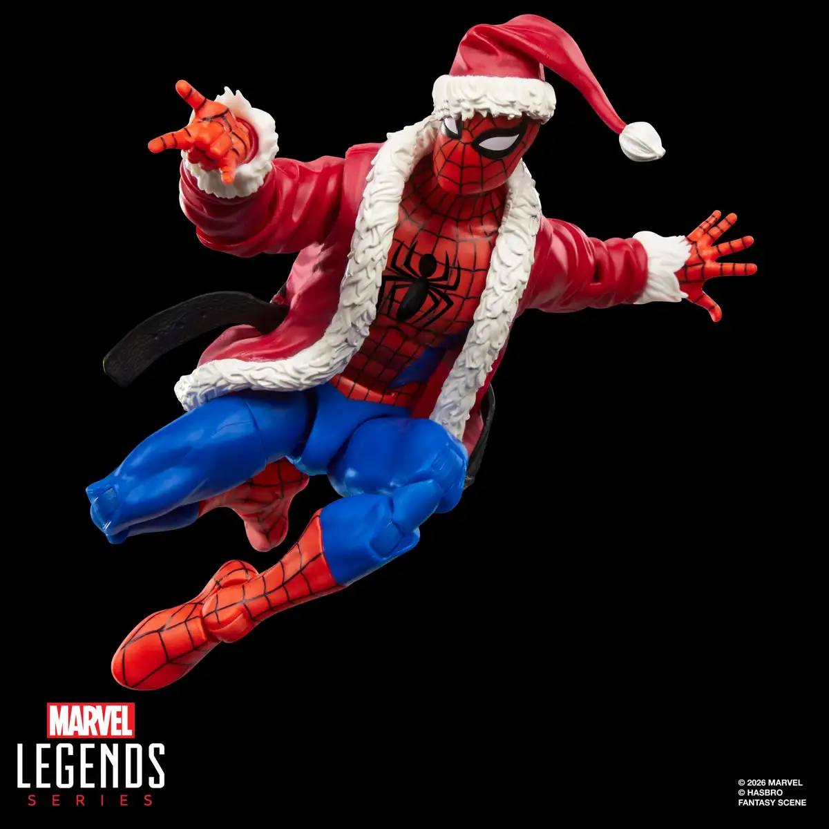 The Amazing Spider Man Marvel Legends Spider Man (Marvel Holiday Special) Action Figure 07