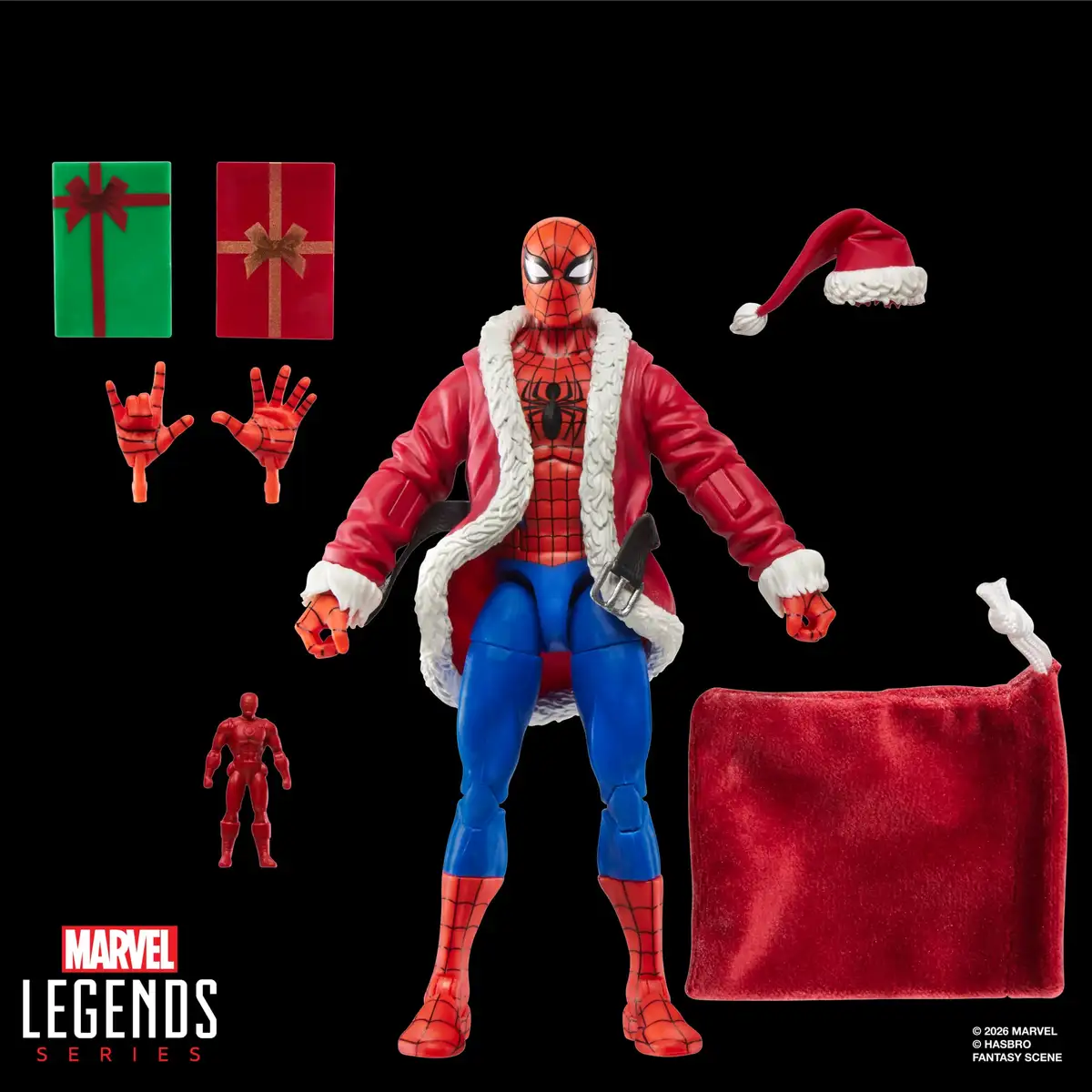 The Amazing Spider Man Marvel Legends Spider Man (Marvel Holiday Special) Action Figure 11