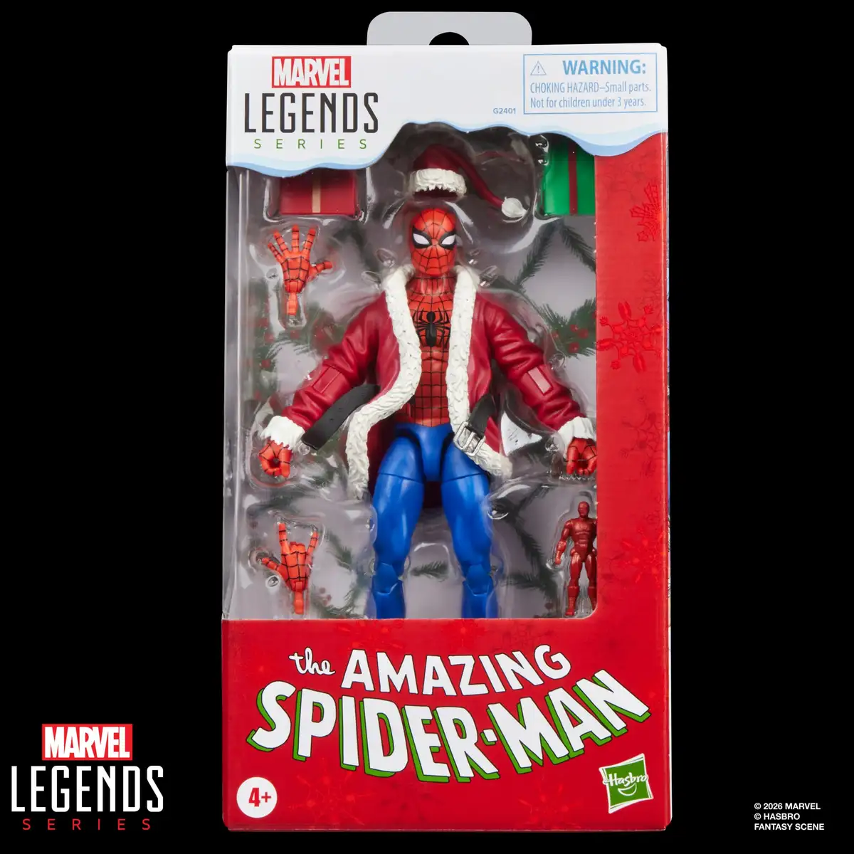 The Amazing Spider Man Marvel Legends Spider Man (Marvel Holiday Special) Action Figure 12