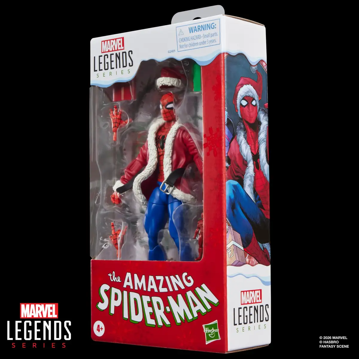The Amazing Spider Man Marvel Legends Spider Man (Marvel Holiday Special) Action Figure 13