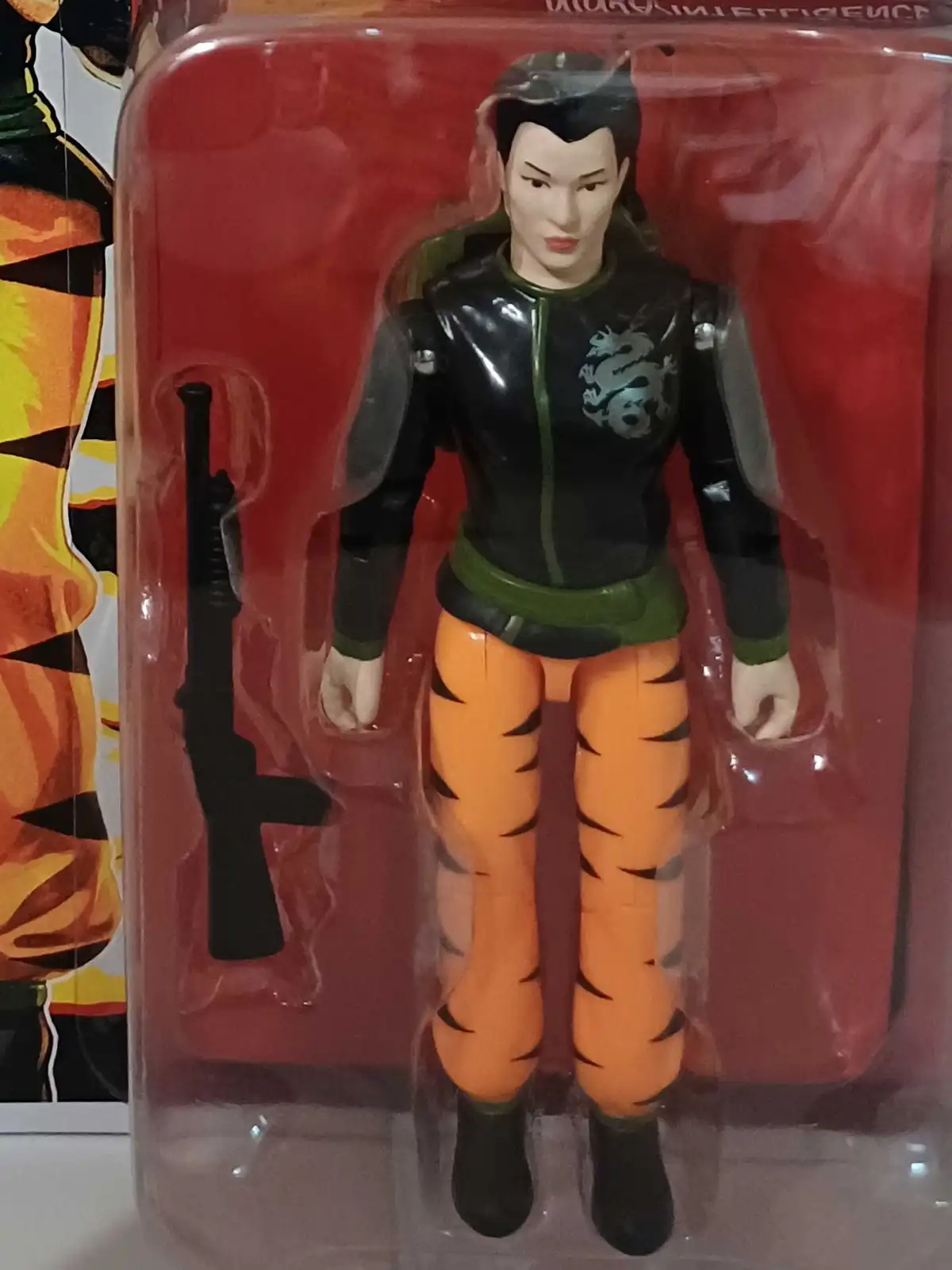 Tiger Force Jinx GI Joe ReAction+ Target Exclusive Super7 Card Front HR 2