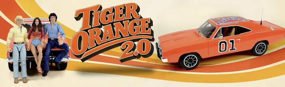 Tiger Orange General Lee Ramen Racer & Good Ol Boys Preorders 1