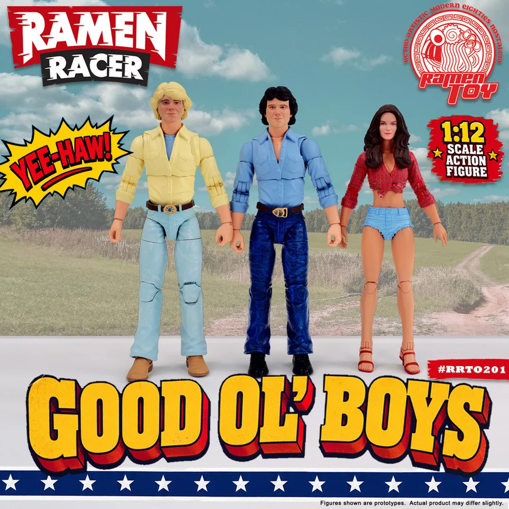 Tiger Orange General Lee Ramen Racer & Good Ol Boys Preorders 5
