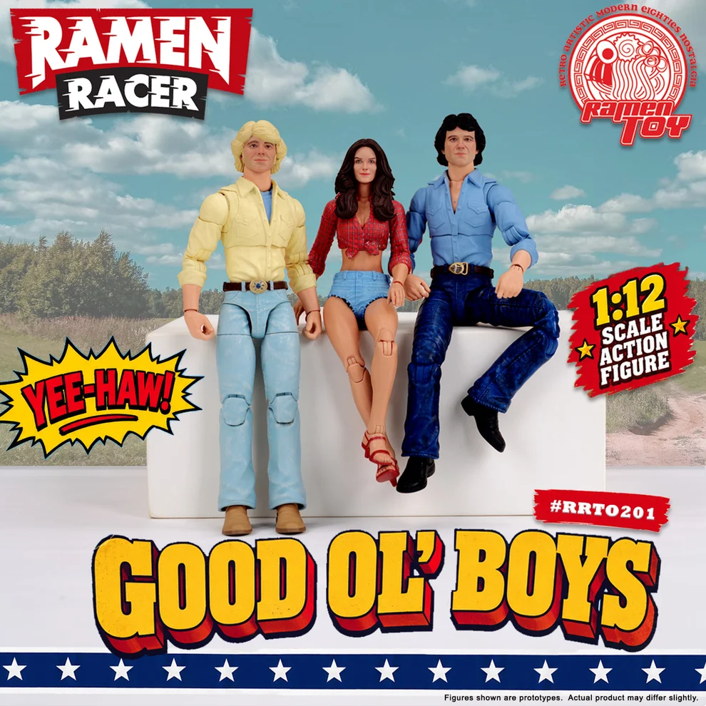 Tiger Orange General Lee Ramen Racer & Good Ol Boys Preorders 6