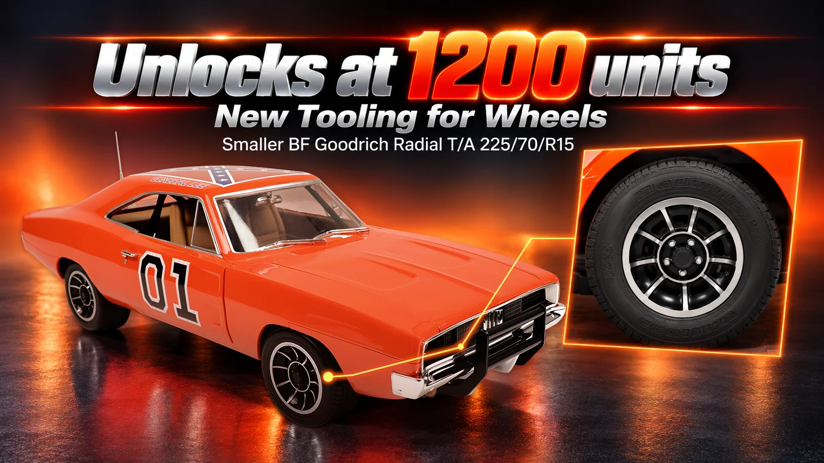 Tiger Orange General Lee Ramen Racer & Good Ol Boys Preorders 7