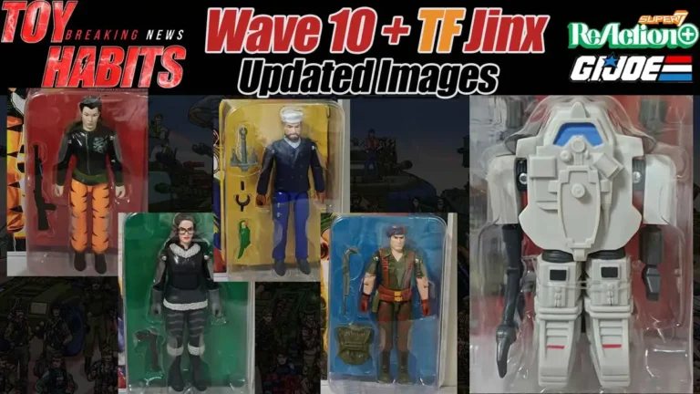 Wave 10 + Tiger Force Jinx GI Joe ReAction+ Updated Images