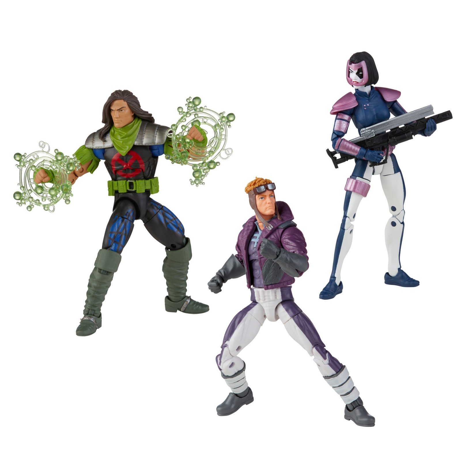 X Force Marvel Legends Marvel's Domino, Rictor and Marvel's Cannonball Action Figure Multipack 16