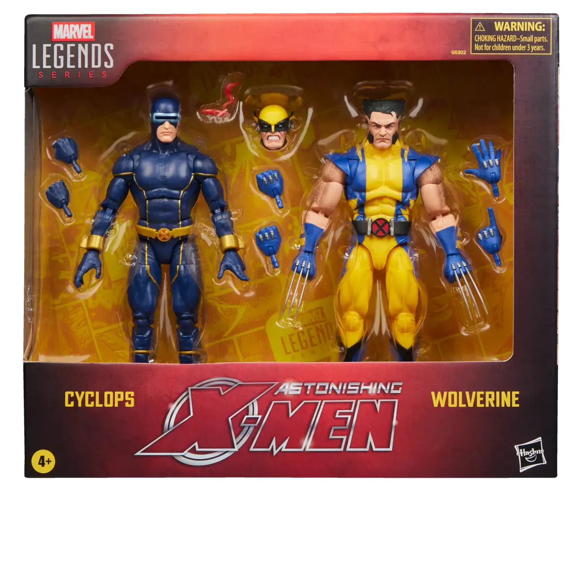 Astonishing X Men Marvel Legends Cyclops & Wolverine Action Figure Two Pack 14
