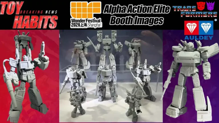 Auldey Transformers Alpha Action Elite Wonder Festival Shangai 2026 Booth Images