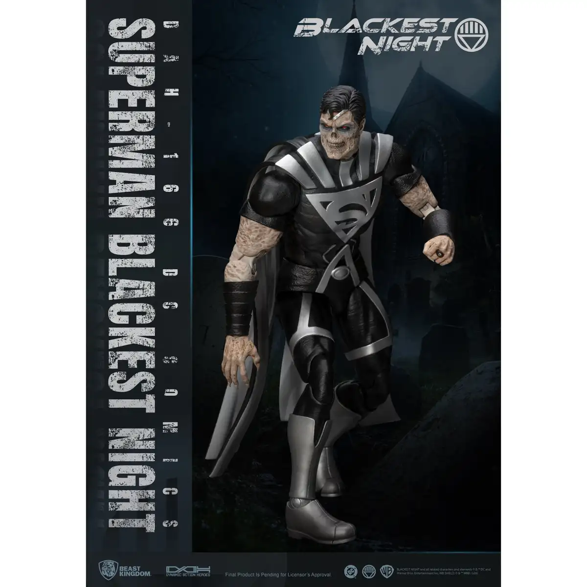 Beast Kingdom Warner Bros Action Figure DC Comics Superman Blackest Night 02