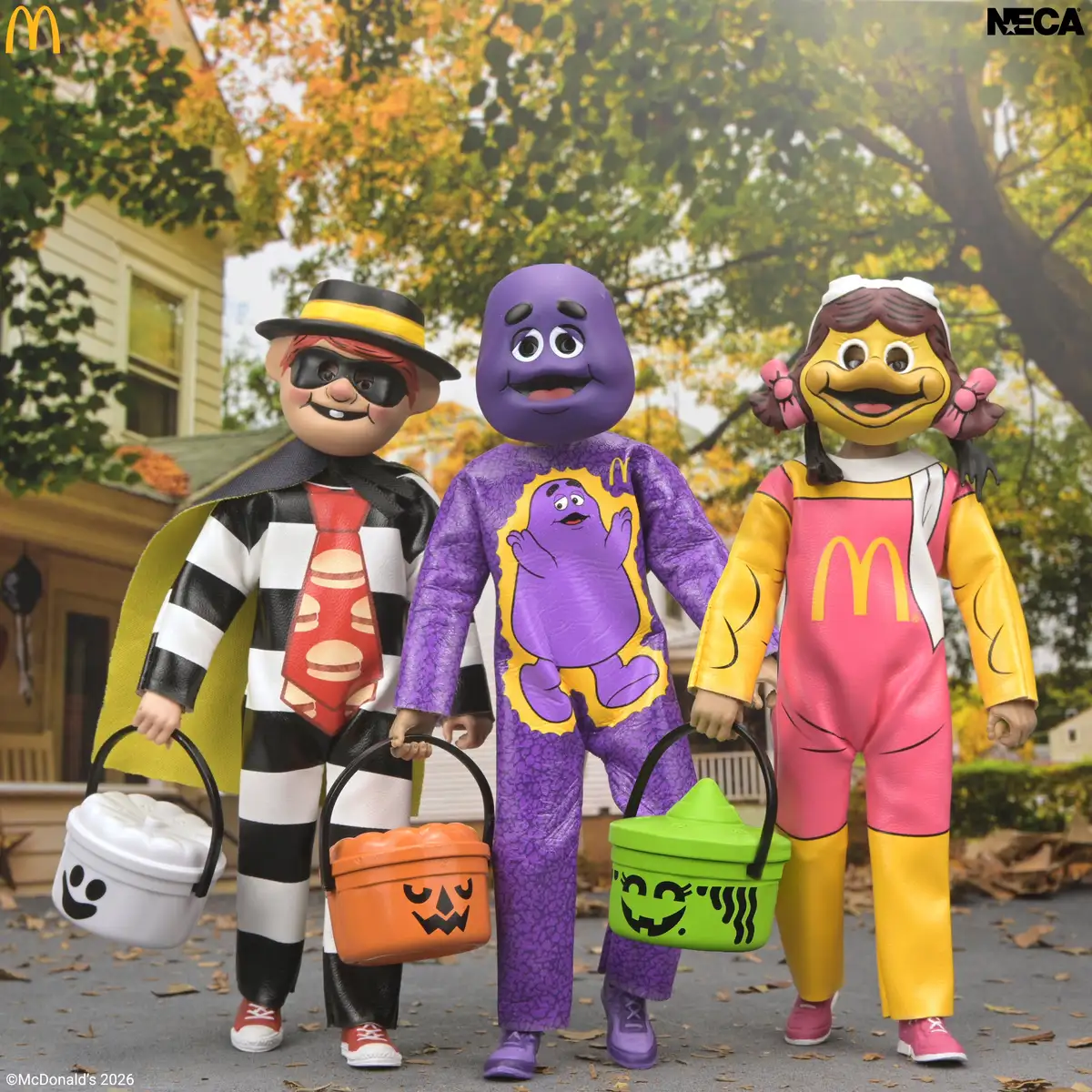 Ben Cooper Costume Kids Collection Set of 3 Clothed Action Figures 13