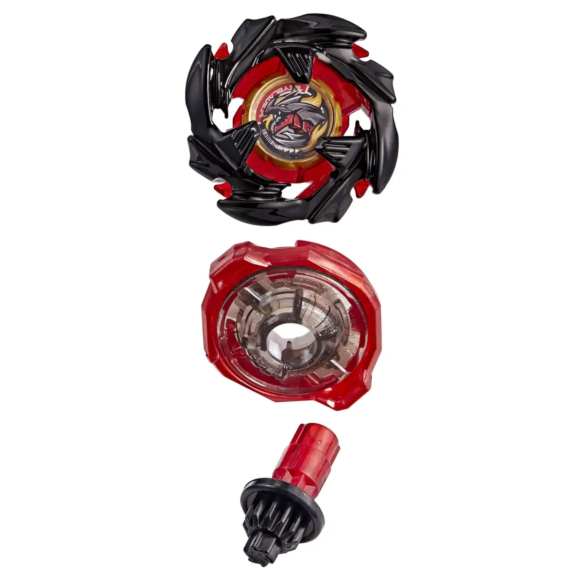 Beyblade X TT Import Left Spin String Deluxe Launcher Set with Red Left Spin Top Toy 03