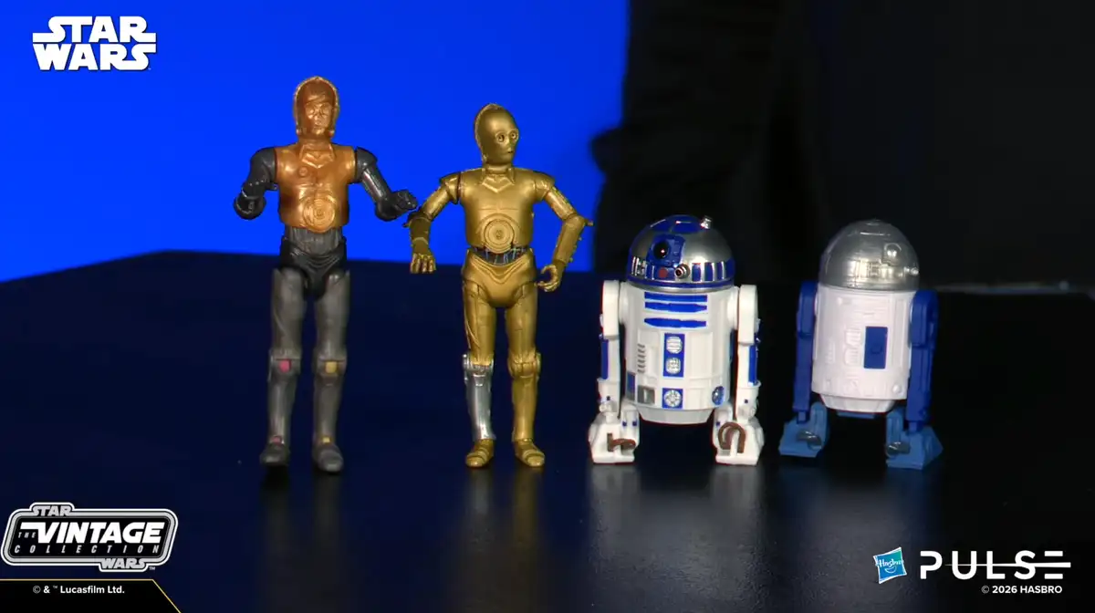 C3PO and R2D2 Star Wars Vintage Collection October 2026 Live Stream 1