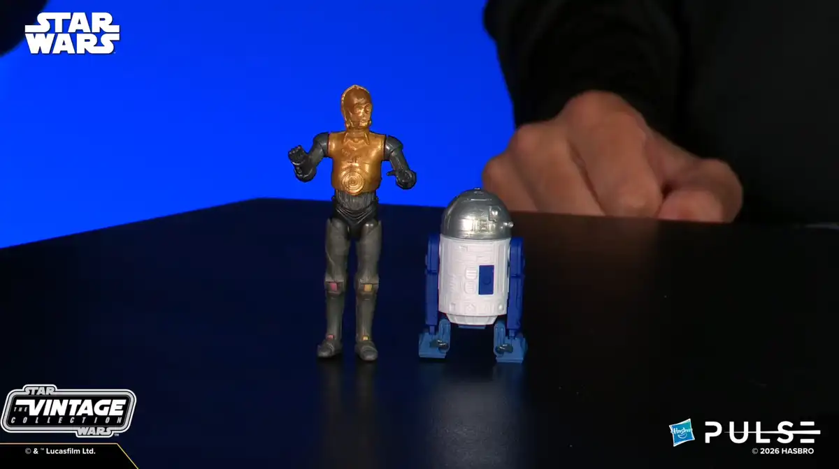 C3PO and R2D2 Star Wars Vintage Collection October 2026 Live Stream 2