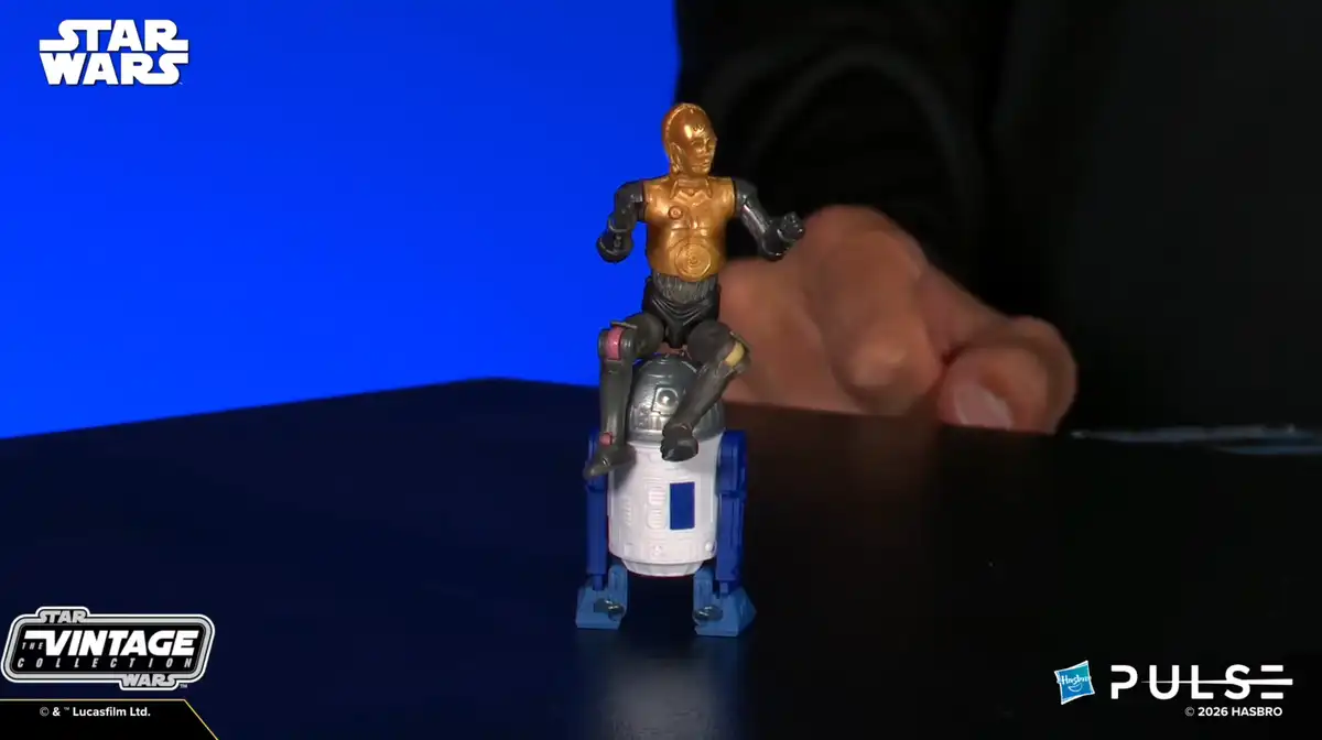 C3PO and R2D2 Star Wars Vintage Collection October 2026 Live Stream 3