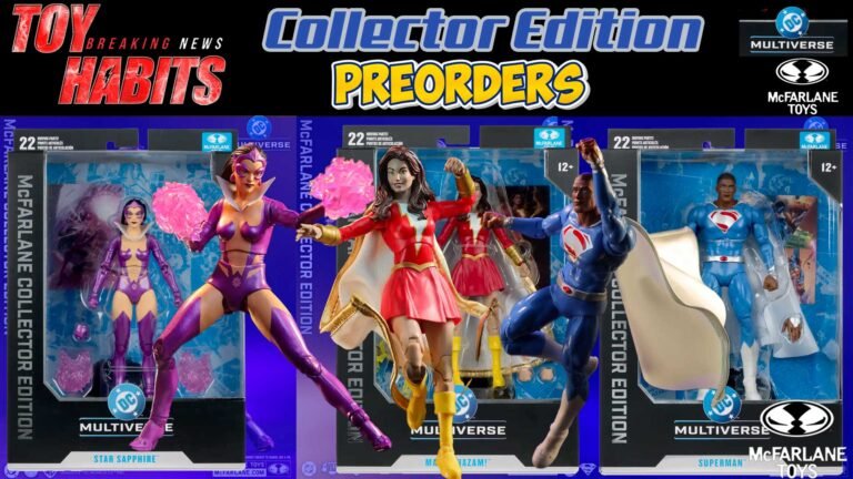 DC Multiverse Star Sapphire Green Lantern, Superman (Val-Zod), Mary Shazam Collector Edition Preorders