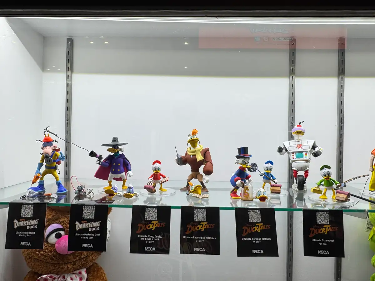 Ducktails & Darkwing Duck NECA NYCC 2026 Booth Images 7