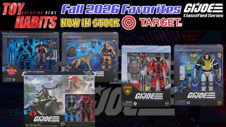 GI Joe Classified 2026 Fall Favorites In Stock Now!