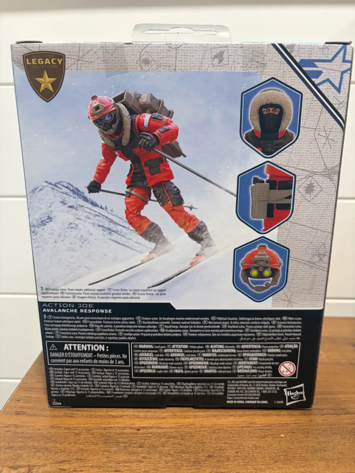 GI Joe Classified Series Legacy Collection Action Joe Avalanche Response IH 2