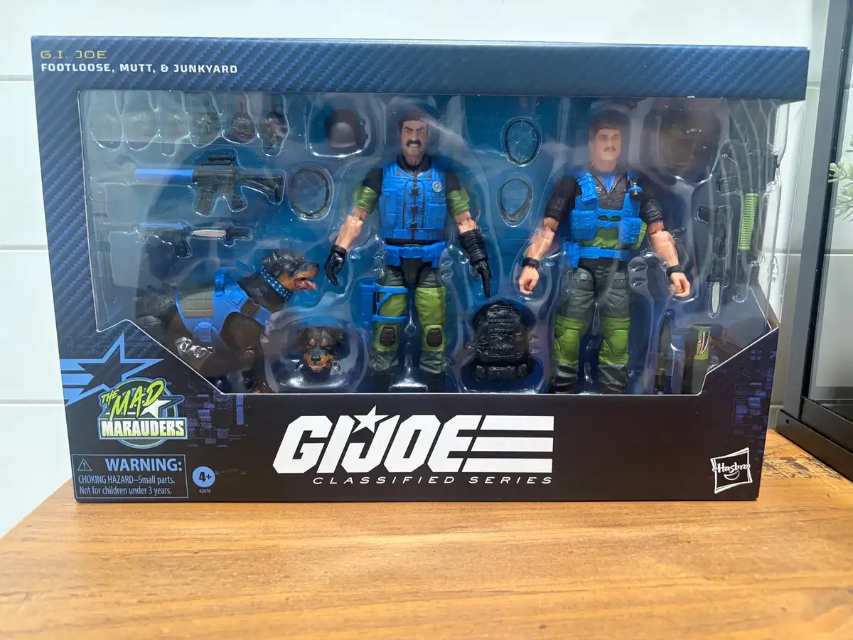 GI Joe Classified Series Mad Marauders Footloose Mutt Junkyard IH 1