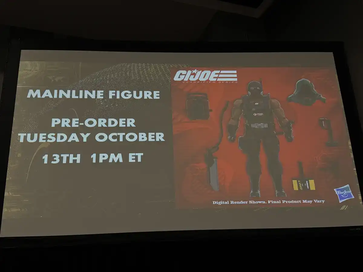 GI Joe Classified Series NYCC 2026 Panel Reveals and Info 9i