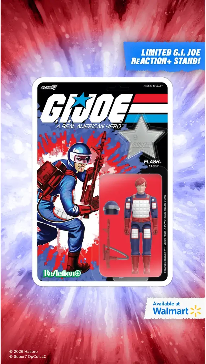 GI Joe ReAction+ Figures 250th Wave 08 Flash 1