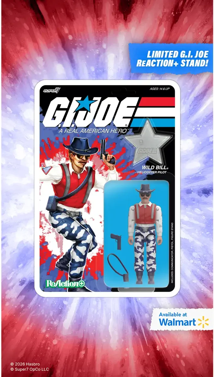 GI Joe ReAction+ Figures 250th Wave 08 WIld Bill 1