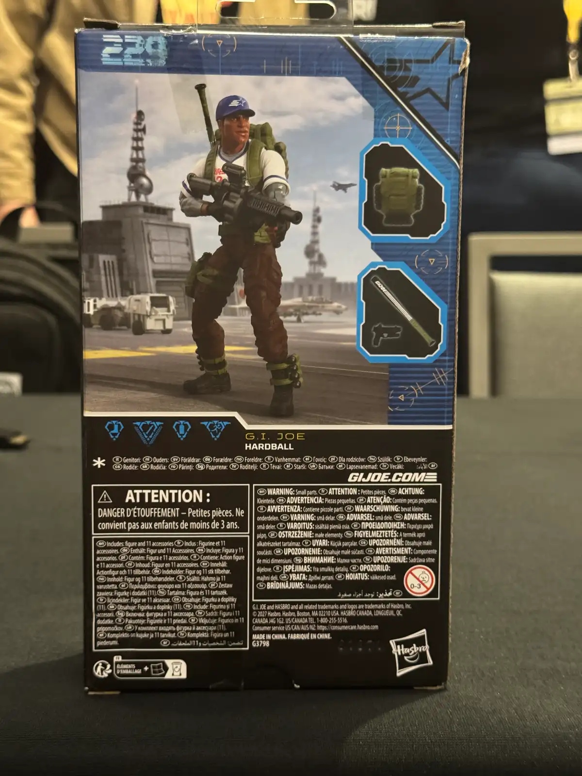 Hardball GI Joe Classified Series In Box NYCC 202 3