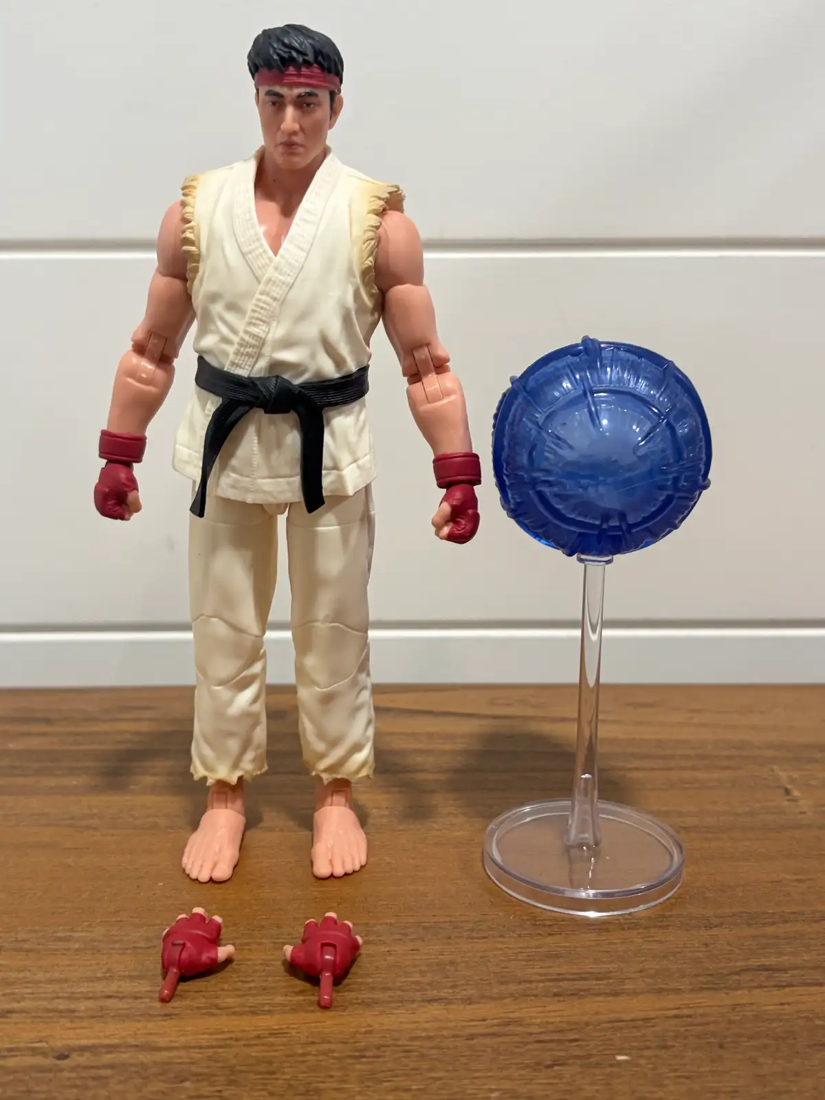 Hasbro Street Fighter The Movie Figures Ryu vs Ken IH 9