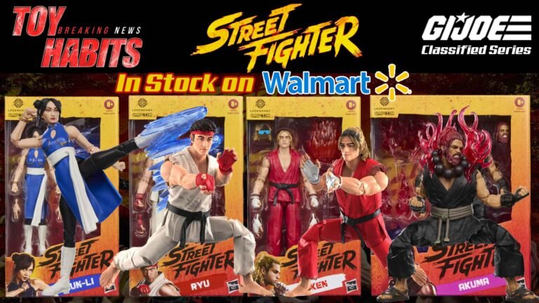 Hasbro Street Fighter The Movie Figures Wave 1 In Stock On Walmart