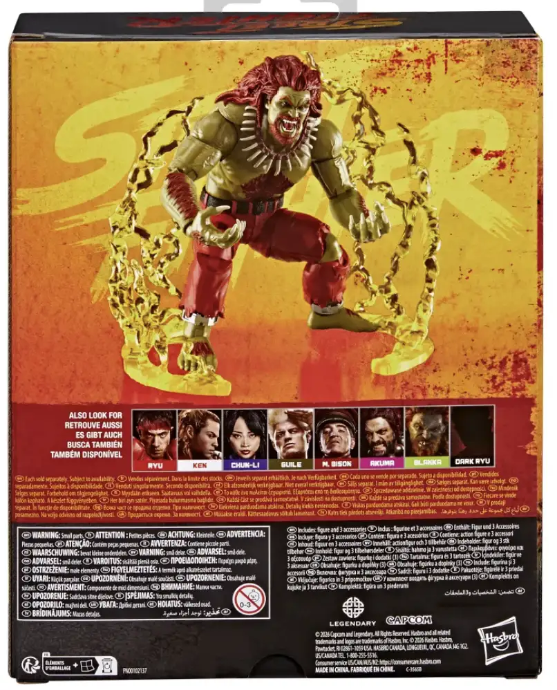 Hasbro Street Fighter The Movie Figures Wave 2 8