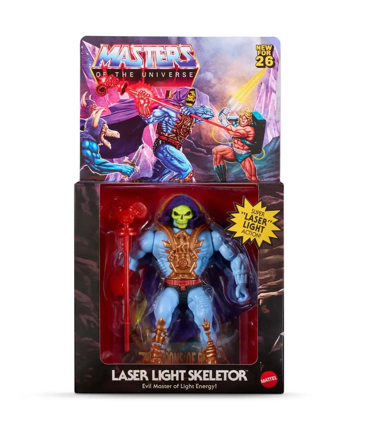 Laser Light Skeletor MOTU Origins Mattel Creations Exclusive Hi Res Artwork 5