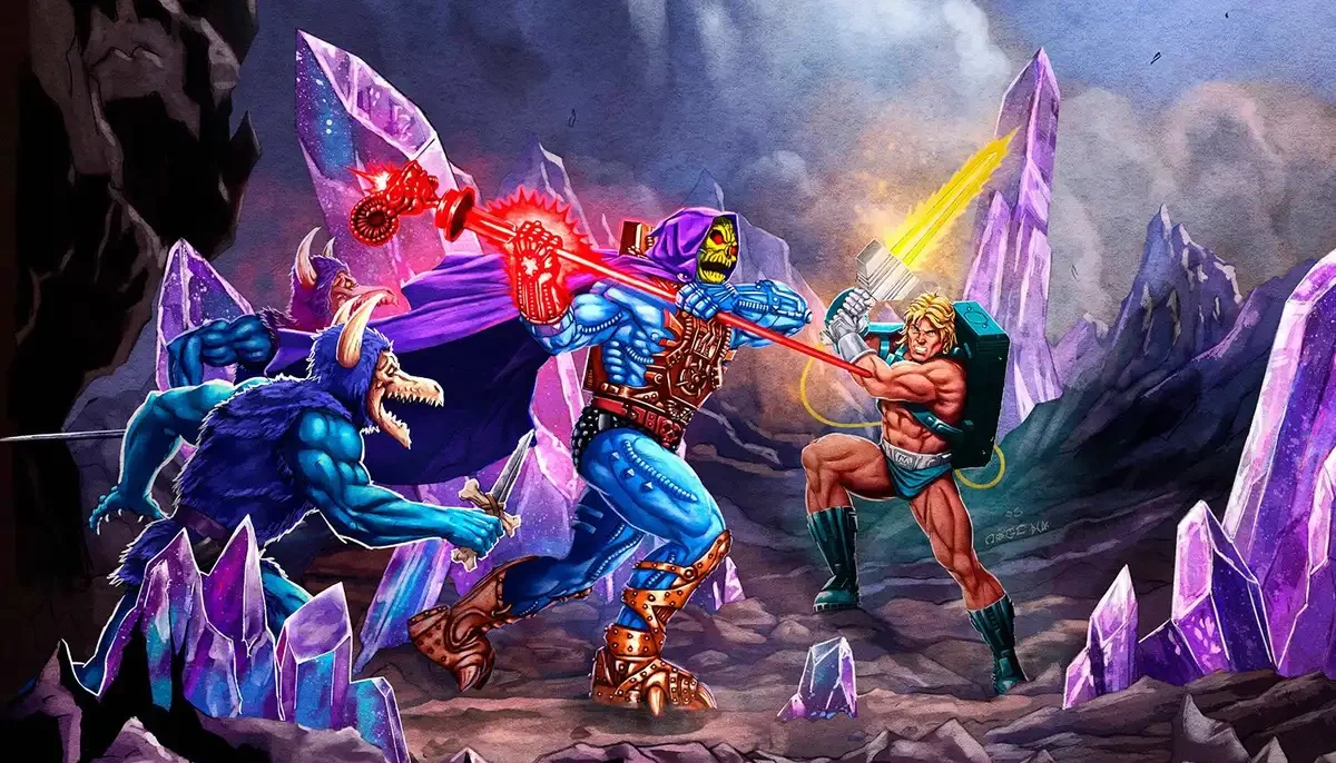 Laser Light Skeletor MOTU Origins Mattel Creations Exclusive Hi Res Artwork 6