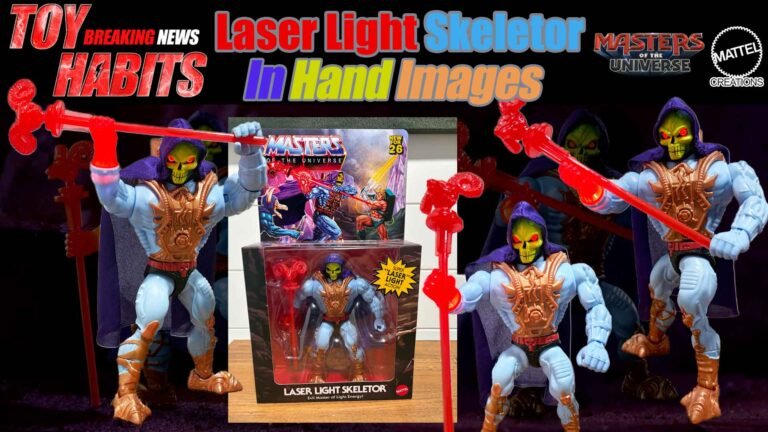 Laser Light Skeletor MOTU Origins Mattel Creations Exclusive In Hand Images