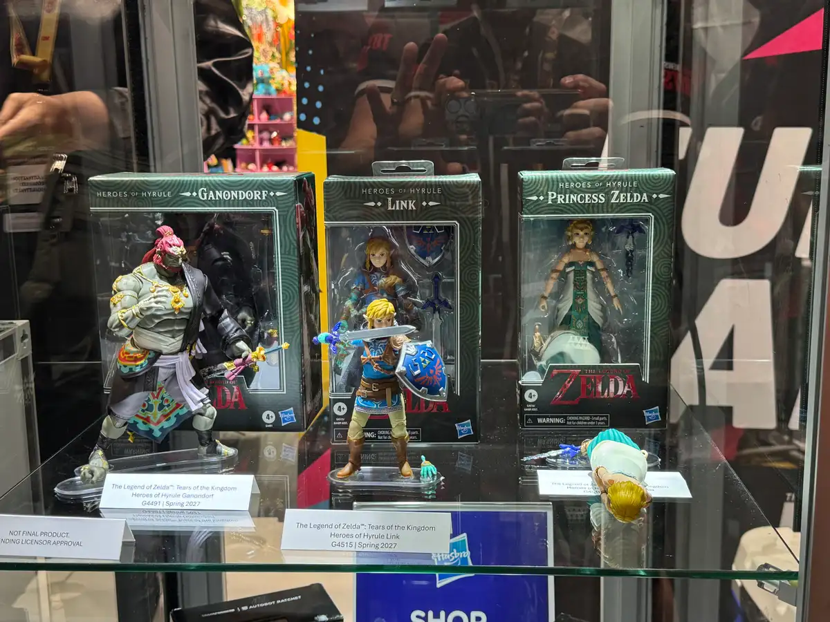 Legend of Zelda Hasbro Pop Insider Display NYCC 2026 1