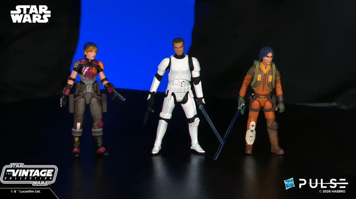 Lothal Rebels 3 Pack Star Wars Vintage Collection October 2026 Live Stream Coverage 5