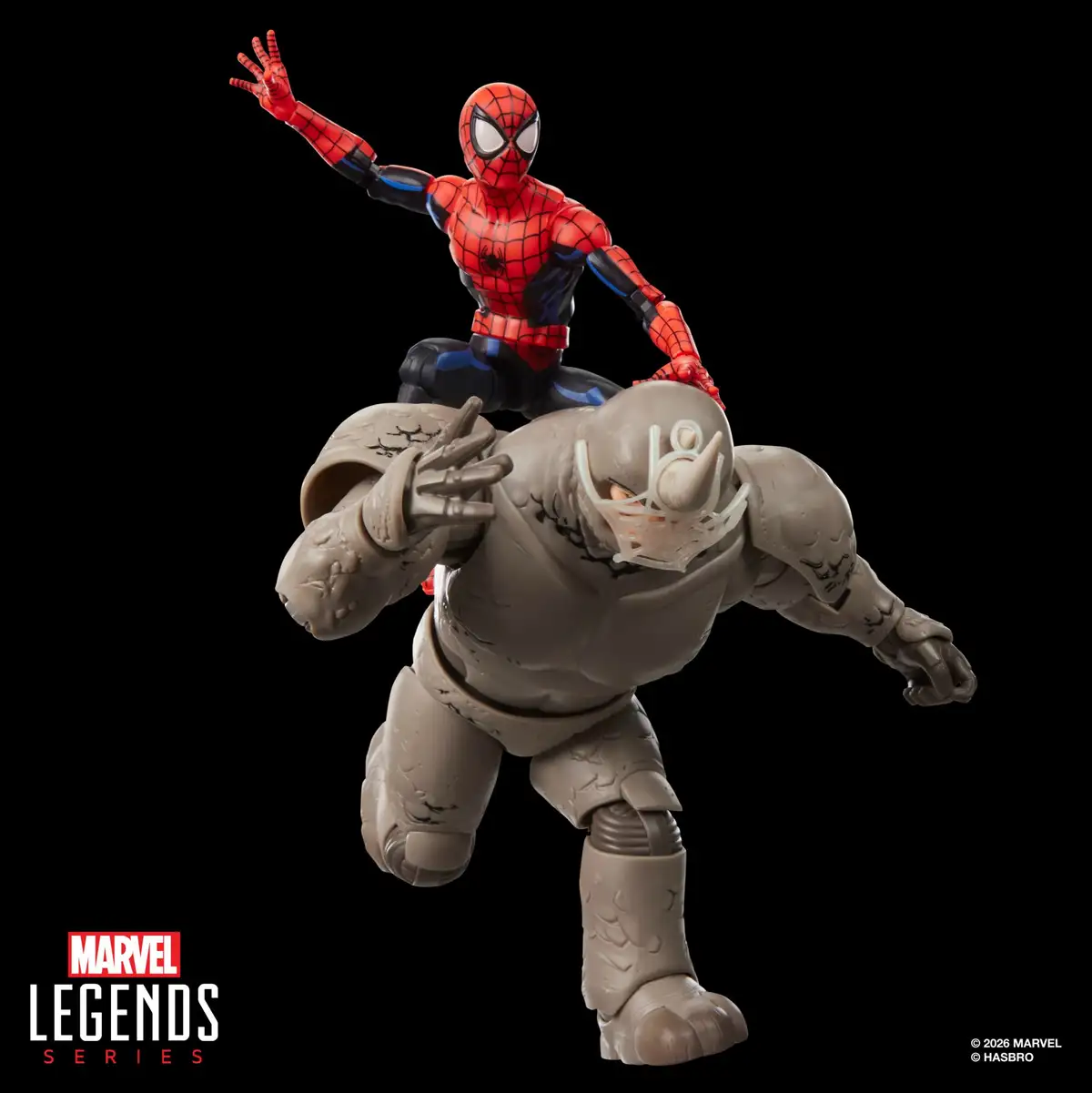 Marvel Legends Your Friendly Neighborhood Spider Man Rhino 2 Pack 3