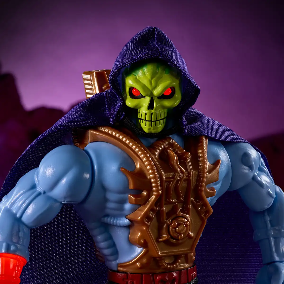 Masters of the Universe Origins Deluxe Laser Light Skeletor 03