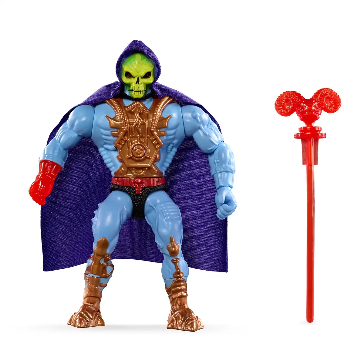 Masters of the Universe Origins Deluxe Laser Light Skeletor 05